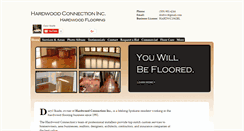 Desktop Screenshot of hardwoodconnection.net